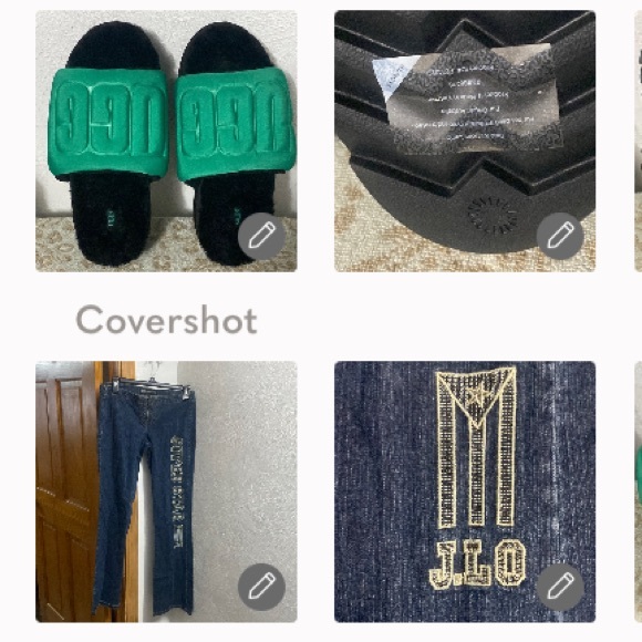 UGG Chunky Slides💚🖤+JLO⭐️👖Superstar sz5+2💀🔥10x4 NOC - Picture 2 of 16